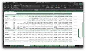 Restaurant Financial Model Template | Excel Spreadsheet